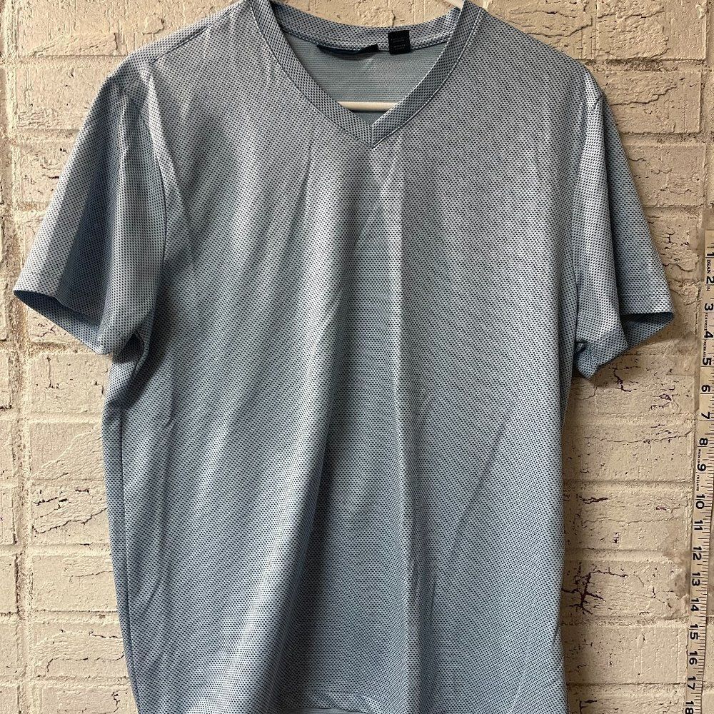 Perry Ellis Blue Color Breathable Short Sleeve Tshirt  M